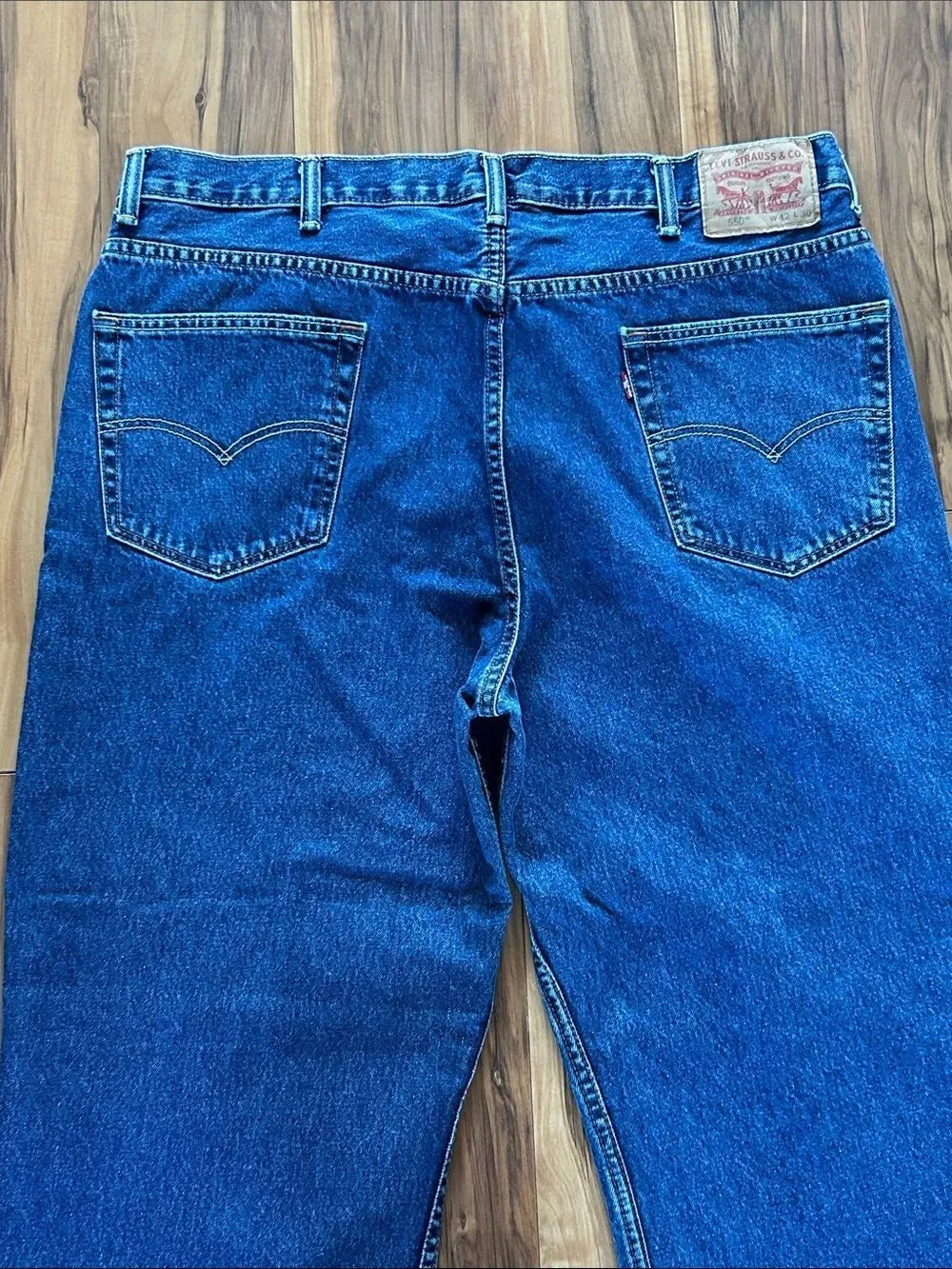 Levi's Men's 550 Relaxed Straight Jeans 42 x 30